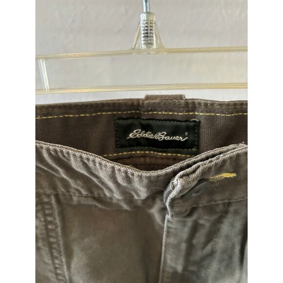 Eddie Bauer Heavy Canvas Shorts Mens Size 35 - Picture 2 of 4